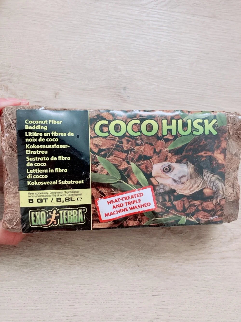 Retile/Exotic Starter Kit: Reptile Feeding Box, Coco Husk, Forrest Moss